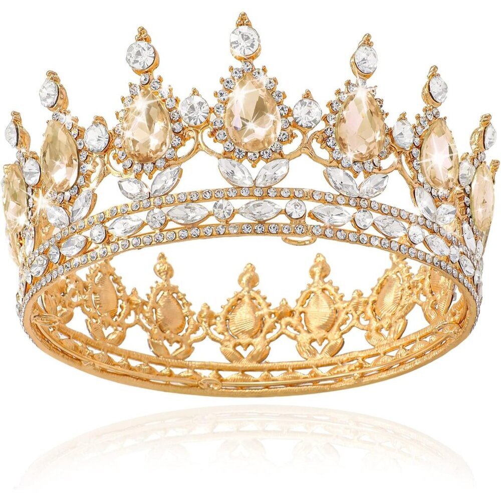 Women Crowns Rhinestone Bridal Tiara Wedding Princess Headpiece Elegant